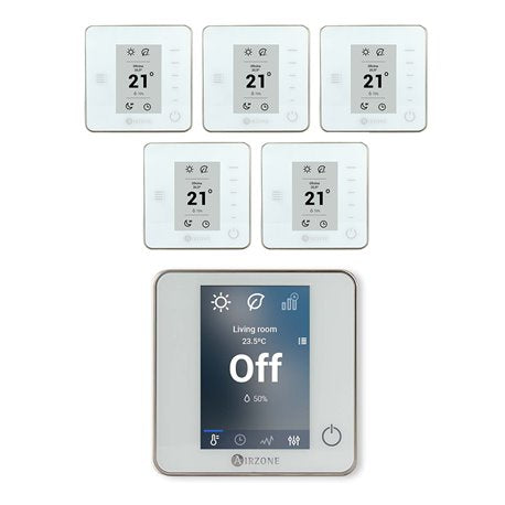 Inter Clim 31 - PACK THERMOSTATS 1 BLUE ZERO + 5 THINK - Inter Clim 31